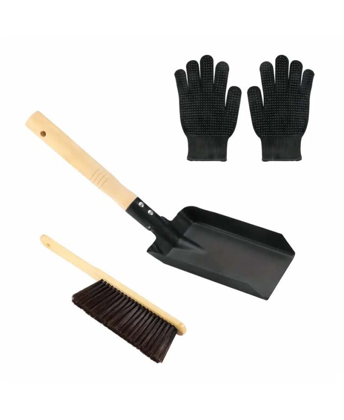 Holz- und Metallkamin-Reinigungswerkzeug-Set