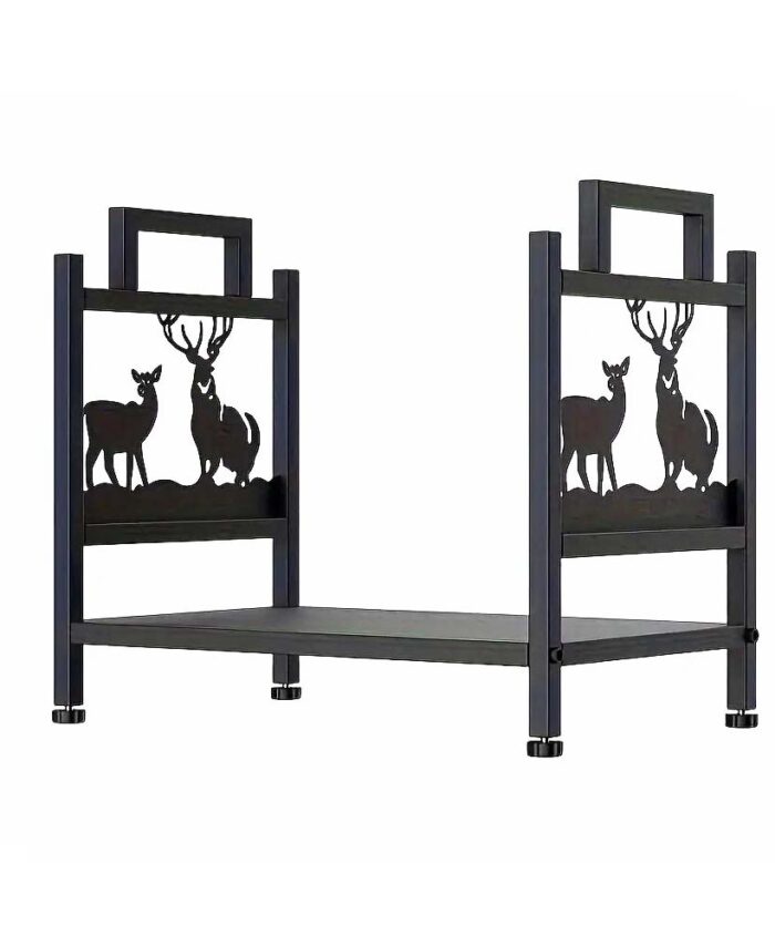 Kaminholz-Aufbewahrungsregal