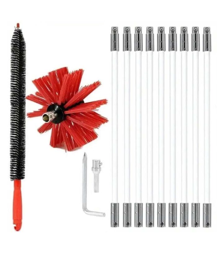 Reinigungsset für Schornsteinfeger