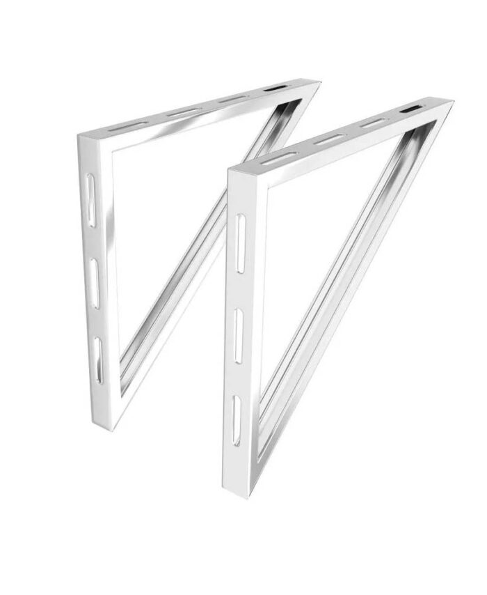 Edelstahlschornstein Wandkonsole Standard AIRONVENT, 1 Paar